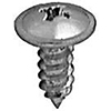 PHIL WASHER HEAD SCREW, #8 X 7/16 ZINC